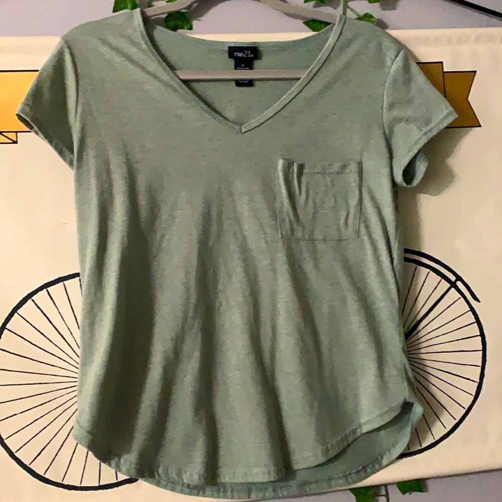 Rue 21 women's green top